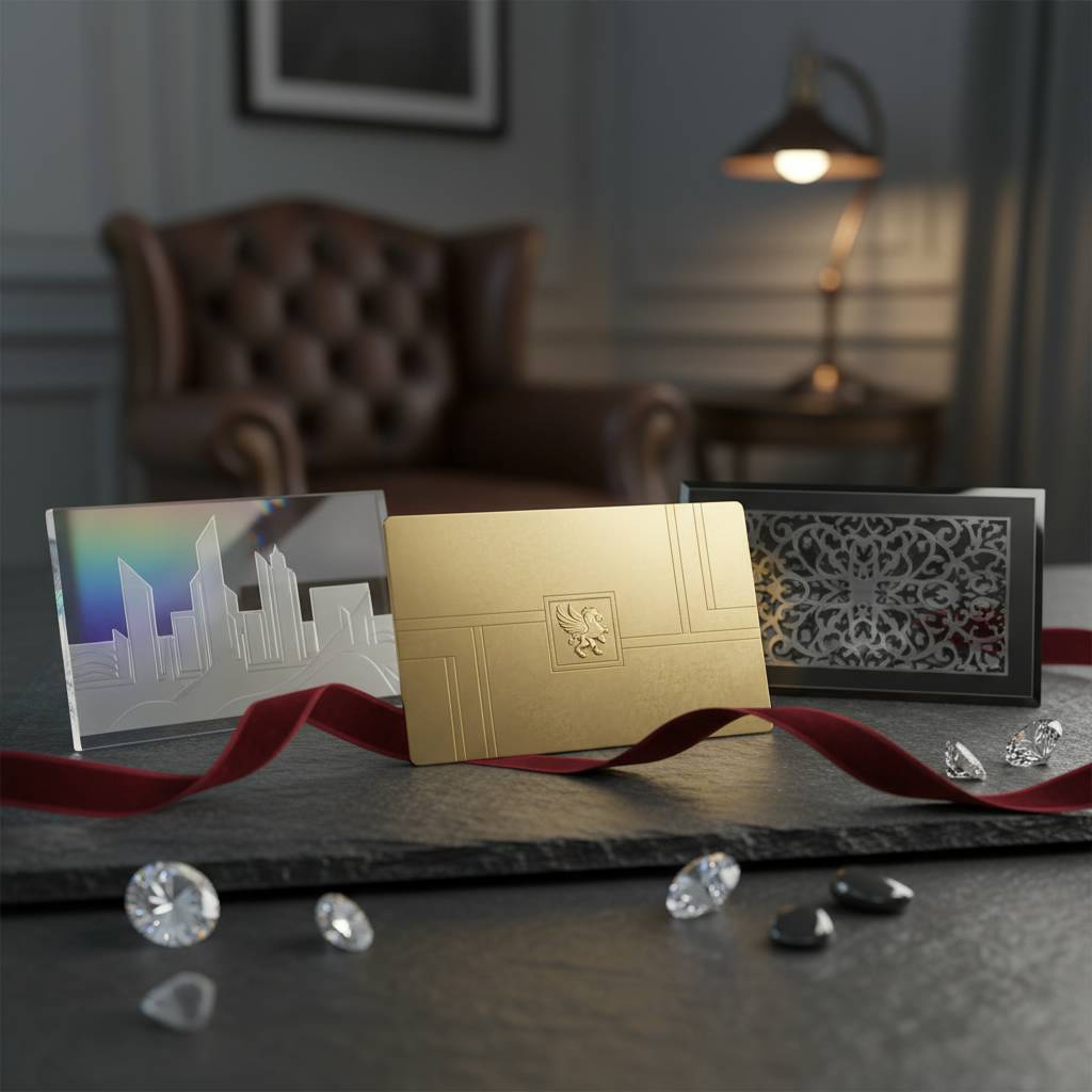 Specialty Cards: Luxury, Clear, and Metal