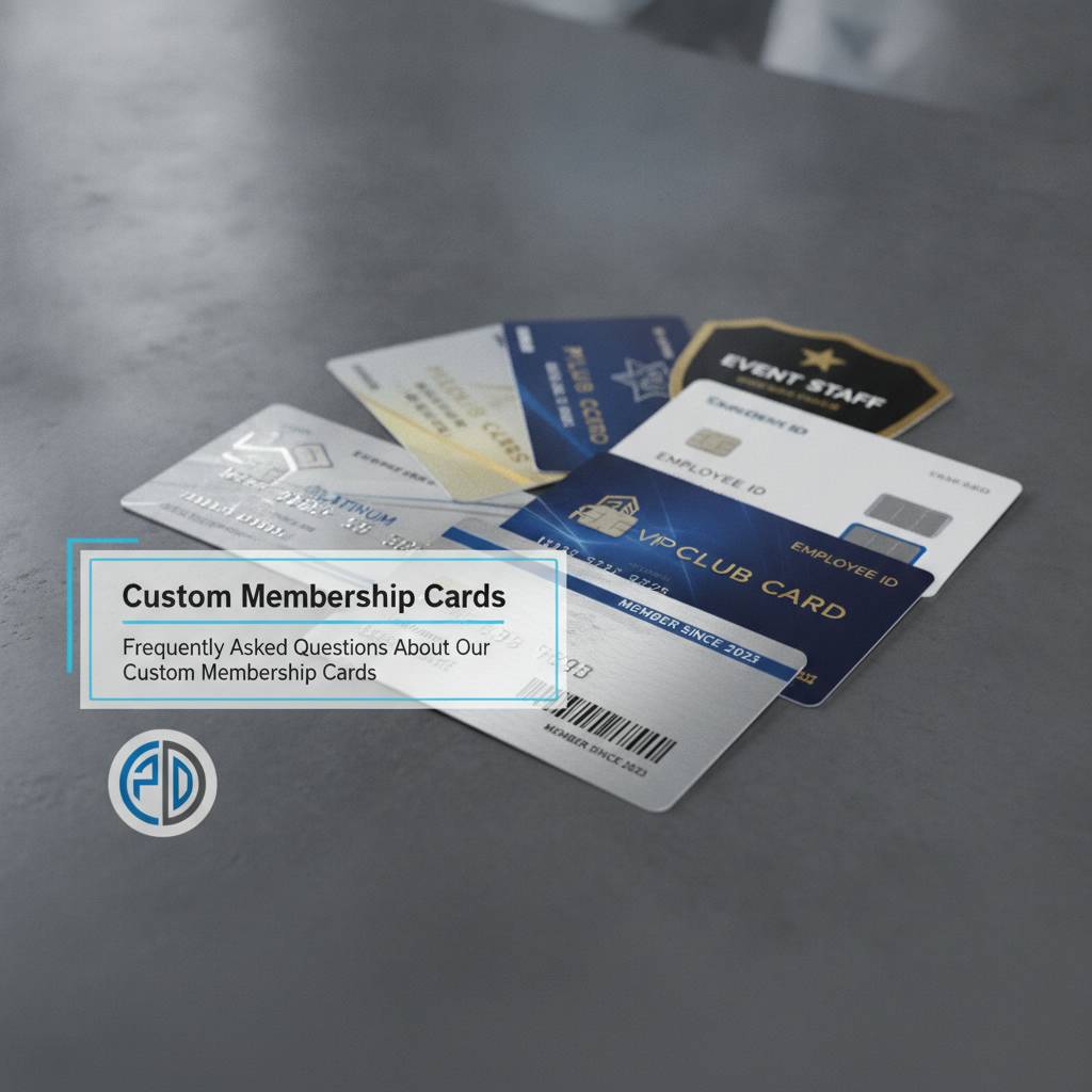 Frequently Asked Questions About Our Custom Membership Cards