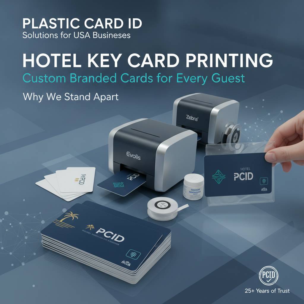 Why Plastic Card ID Stands Apart in Hotel Key Card Printing