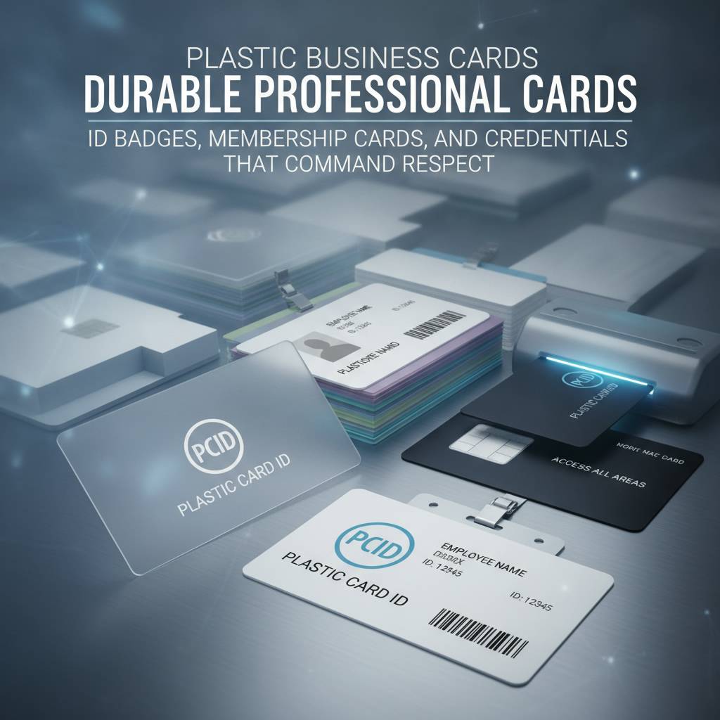 ID Badges, Membership Cards, and Credentials That Command Respect