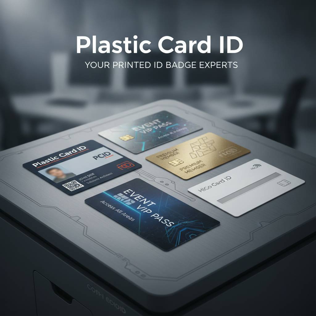 Get Started Today With Plastic Card ID: Your Printed ID Badge Experts