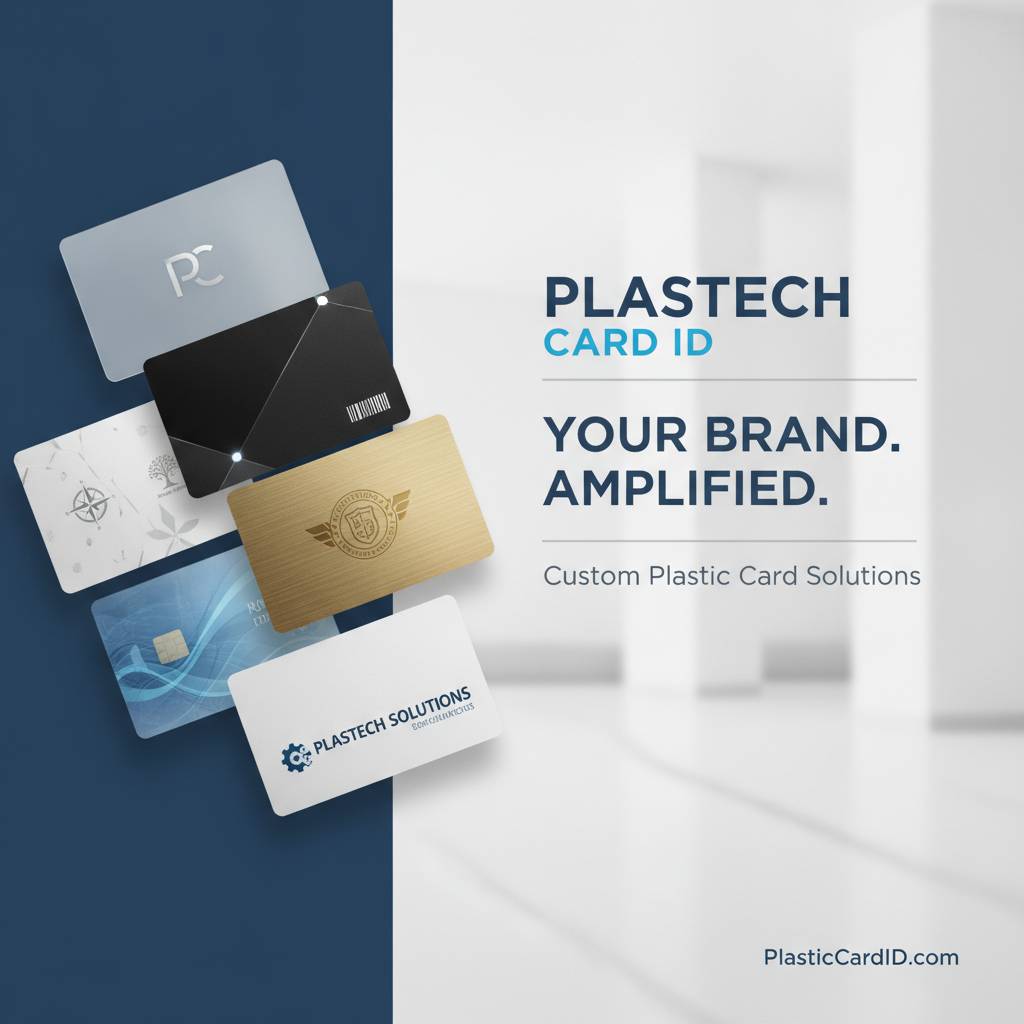 The Power of Custom Plastic Cards With Logo for Your Brand