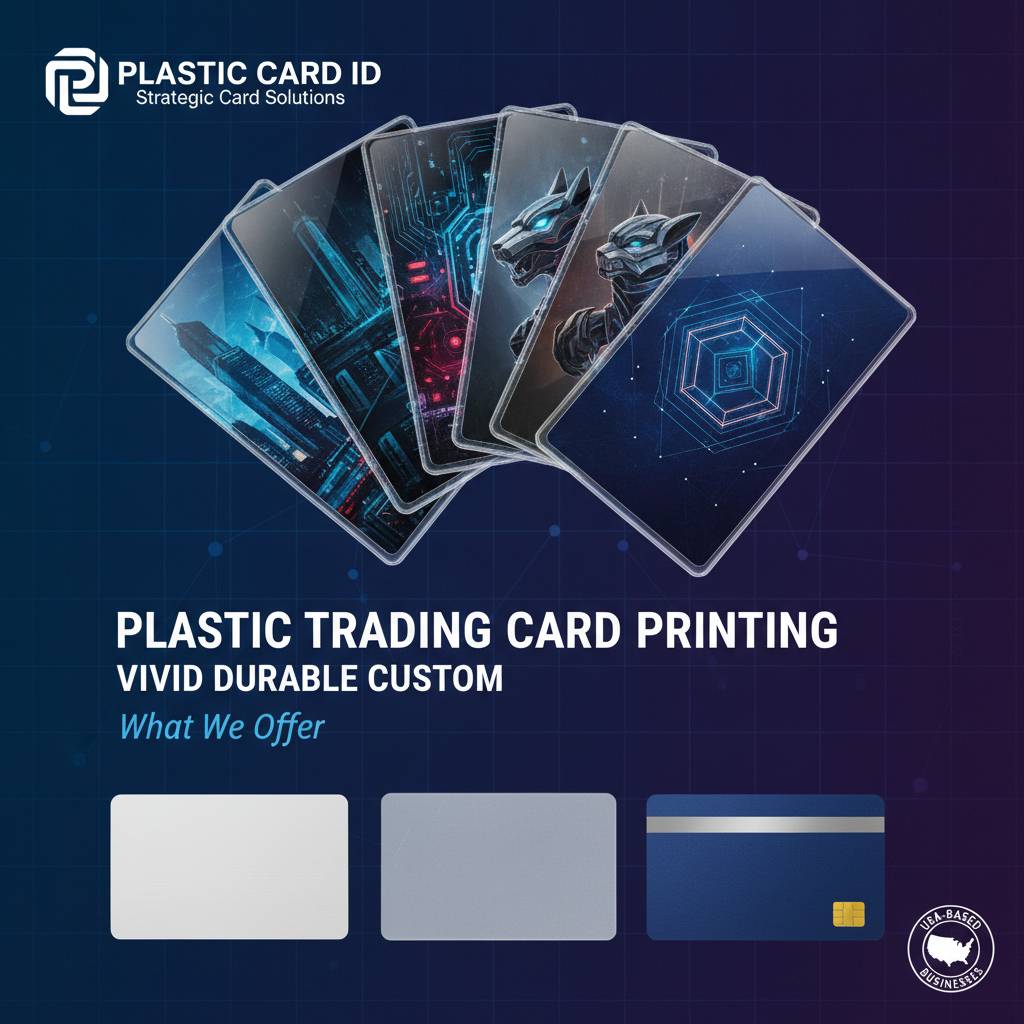 Plastic Trading Card Printing: What We Offer