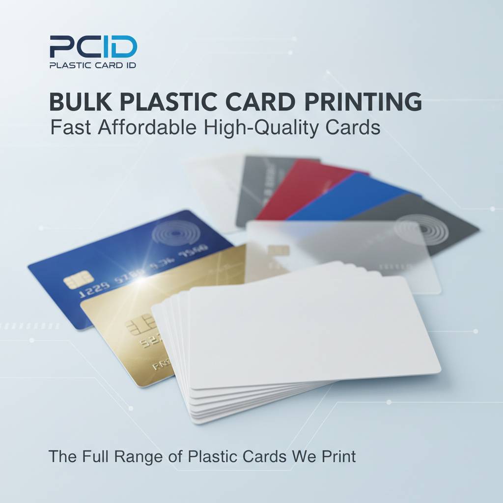 The Full Range of Plastic Cards We Print