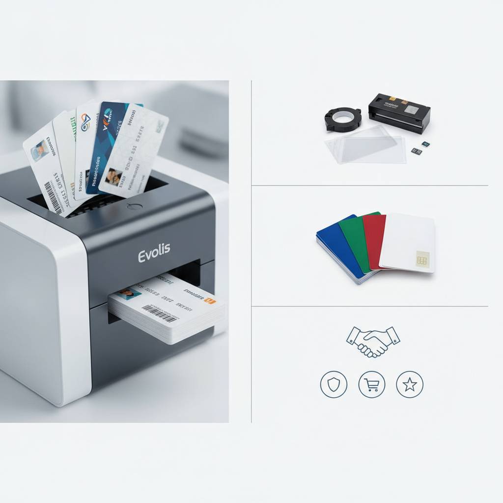 Card Printers and Refill Supplies for In-House Printing