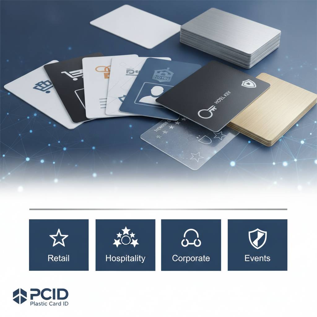 Industries We Serve with Bulk Plastic Card Printing
