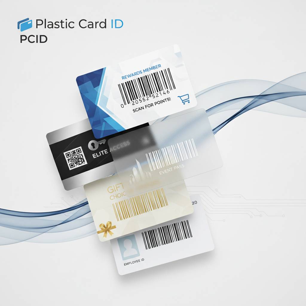 Barcode Plastic Cards for Marketing and Customer Loyalty