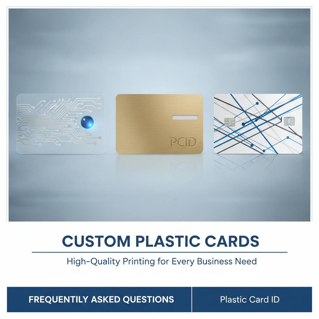 Frequently Asked Questions About Custom Plastic Cards
