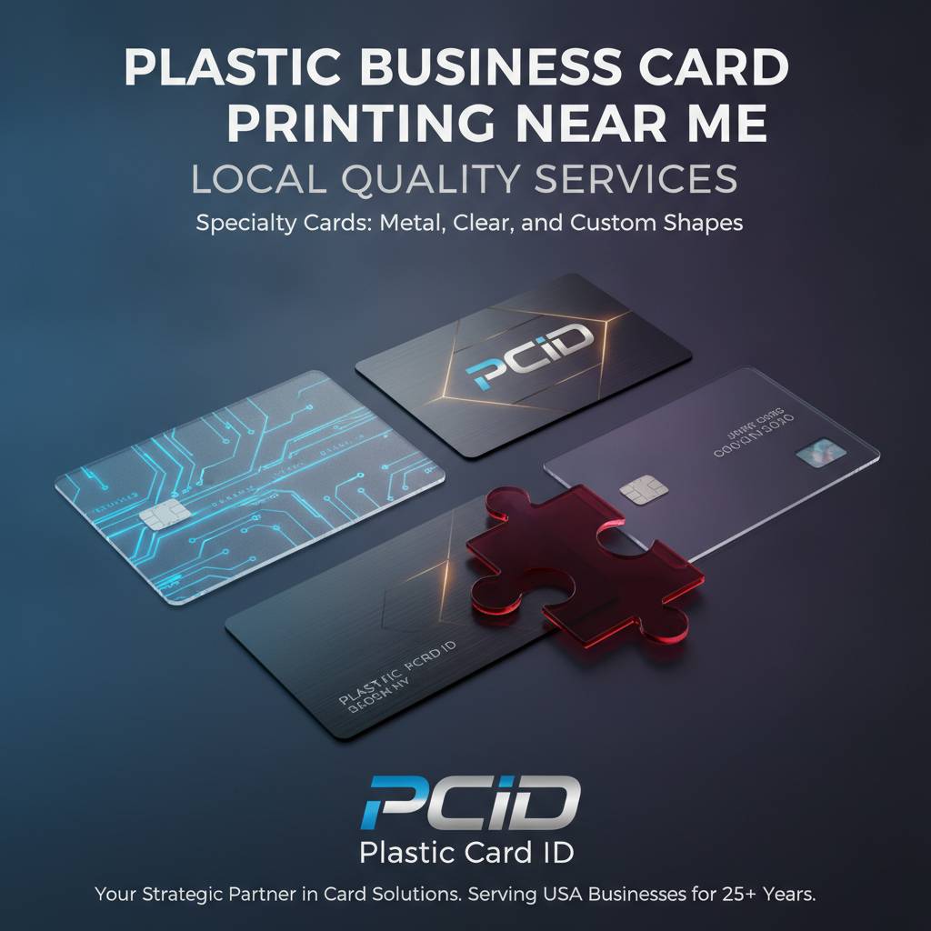 Specialty Cards: Metal, Clear, and Custom Shapes