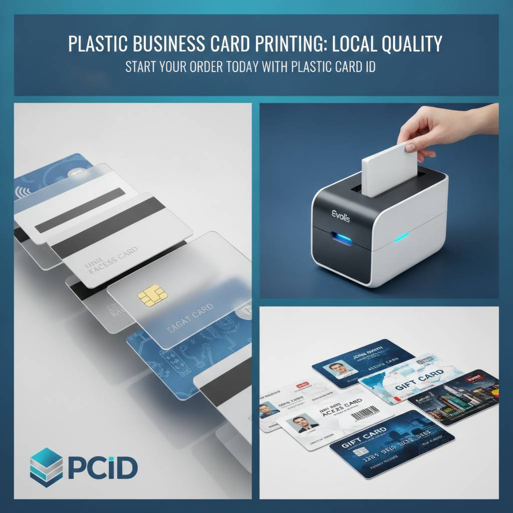 Start Your Order Today With Plastic Card ID