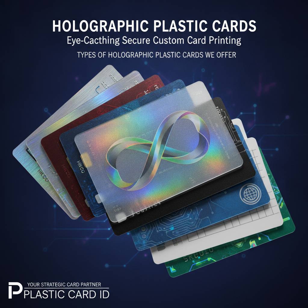Types of Holographic Plastic Cards We Offer