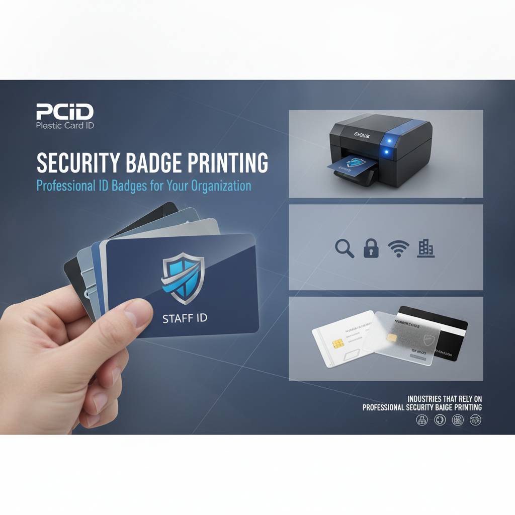 Industries That Rely on Professional Security Badge Printing